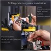 Xhorse Condor XC-MINI Plus II Key Cutting Machine Support Car/Motorbike/House Keys With M3 and M5 Clamps - Image 3