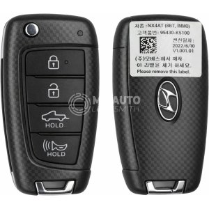 Hyundai Santa Cruz 2021-2023 Genuine Without Bag Flip Key 3+1 Buttons 433MHz 95430-K5510