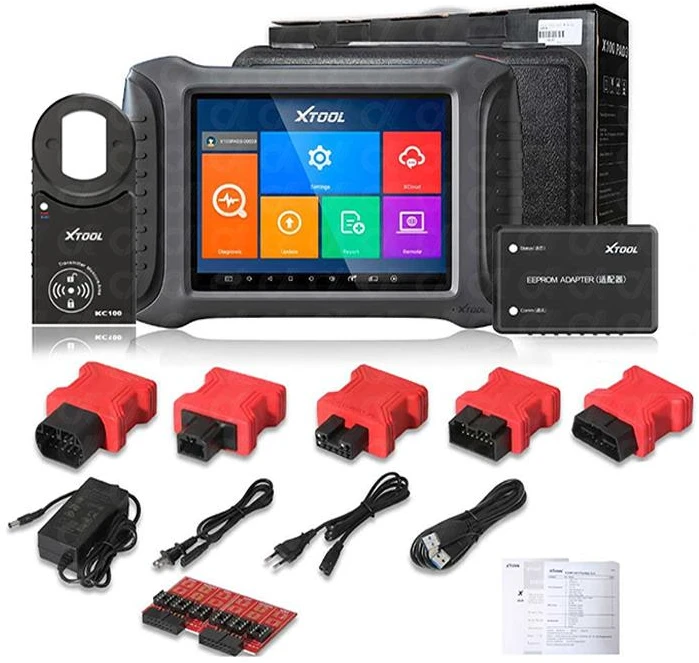 XTOOL X100 PAD Elite Key Programmer | KC100 & EEPROM Adapter For Suzuki & Renault