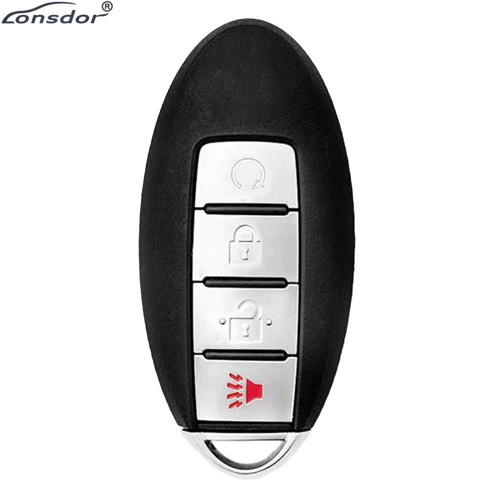 Lonsdor Nissan 2008-2025 Universal Smart Key ID46 ID47 ID4A 3+1 Buttons 315-433MHz NS30-02
