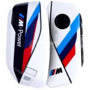BMW CAS4 FEM Aftermarket Smart Key Shell 4 Buttons White - Image 2