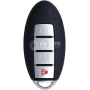 Lonsdor Nissan 2008-2025 Universal Smart Key ID46 ID47 ID4A 3+1 Buttons 315-433MHz NS30-07