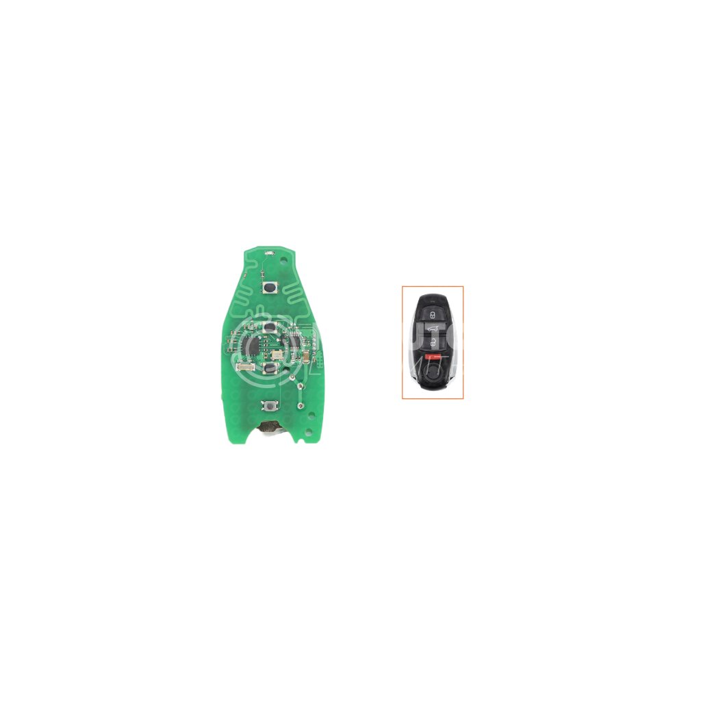 vw touareg key pcp