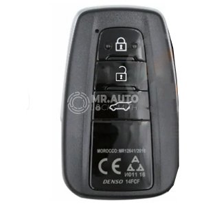 Toyota Land cruiser Prado 2018 Genuine Smart Remote Key 3 Buttons 433MHz 89904-60L60