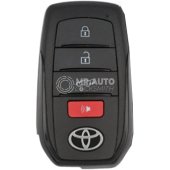 Toyota Land Cruiser 2022 Genuine Without Bag Smart Key 4 Buttons 433MHz 8990H-60530