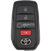 Toyota Land Cruiser 2022 Genuine Without Bag Smart Key 4 Buttons 433MHz 8990H-60530