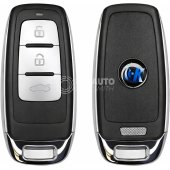KEYDIY MLB08-3 Non-OEM 434MHz Smart Key for Audi Style 3 Buttons Universal Smart Remote