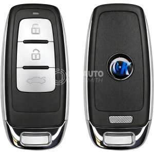 KEYDIY MLB08-3 Non-OEM 434MHz Smart Key for Audi Style 3 Buttons Universal Smart Remote