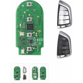 OEM Solution) KEYDIY MLB08 MLB For Audi Style 3 Buttons Universal Smart Remote PCB Board – 434MHz