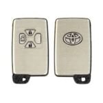 Toyota 2006-2014 Aftermarket Smart Key Shell 3 Buttons TOY48 Two Side Blade With Logo