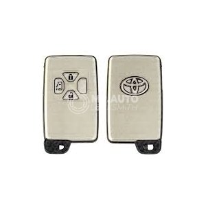 Toyota 2006-2014 Aftermarket Smart Key Shell 4 Buttons TOY48 Two Side Blade With Logo