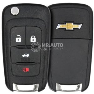 Chevrolet Malibu Impala +2014 Genuine Smart Flip Key 4+1 buttons 433Mhz 84835421