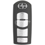 Toyota Scion 2013-2018 Genuine Without Bag Smart Key 4 Buttons 315MHz FCC ID WAZSKE13D01