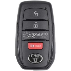 Toyota Corolla Cross 2022 Genuine Smart Remote Key 4 Buttons 312.11/314.35MHz 8990H-0A020