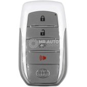 Toyota Fortuner SW4 2016-2022 Genuine Without Bag Smart Key 4 Buttons 312.11/314.35MHz White