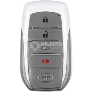 Toyota Fortuner SW4 2016-2022 Genuine Without Bag Smart Key 4 Buttons 312.11/314.35MHz White