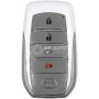 Toyota Fortuner SW4 2016-2022 Genuine Without Bag Smart Key 4 Buttons 312.11/314.35MHz White