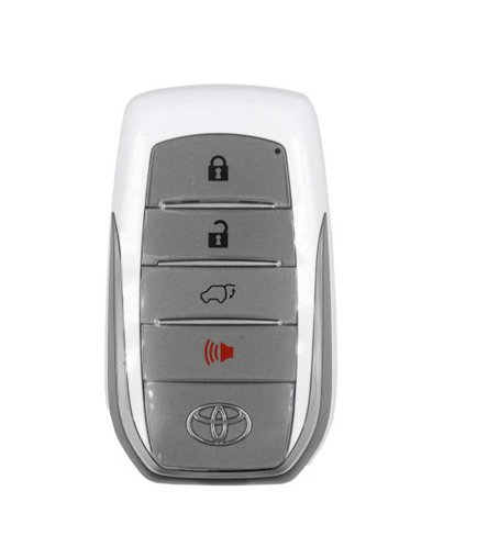 Toyota Fortuner SW4 2016-2022 Genuine Without Bag Smart Key 4 Buttons 312.11/314.35MHz White