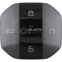 Jetour T1 T2 Freedom 2024-2025 Genuine Without Bag Smart Key 4 Buttons 434.45MHz ID47 Black (Copy)