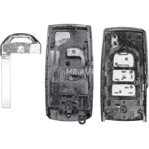 Volkswagen Touareg 2019-2021 Aftermarket Smart Remote Key Shell 3 Buttons - Image 2