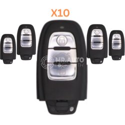 Audi 2008-2016 Genuine Used Smart Remote Key 3 Buttons 315MHz 8T0 959 754J (Bundle Of 10)