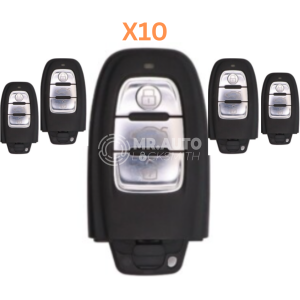 Audi 2008-2016 Genuine Used Smart Remote Key 3 Buttons 315MHz 8T0 959 754J (Bundle Of 10)