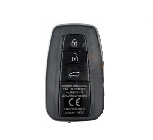 Toyota Land Cruiser Prado 2020-2023 Genuine Smart Key 3 Buttons 433MHz 89904-60V60
