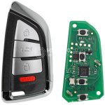 Xhorse XSDFX2EN Knife 4 Buttons Universal Smart key Supports 4A/46/47/48/49 MQB48 MQB49