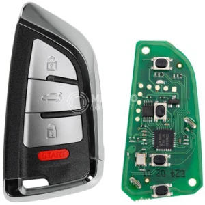 Xhorse XSDFX2EN Knife 4 Buttons Universal Smart key Supports 4A/46/47/48/49 MQB48 MQB49