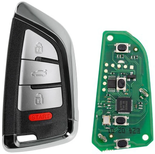 Xhorse XSDFX2EN Knife 4 Buttons Universal Smart key Supports 4A/46/47/48/49 MQB48 MQB49