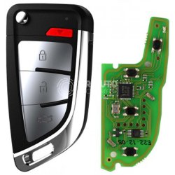 Xhorse Knife Style 4 Buttons Universal Remote Flip Smart Key for VVDI Key Tool XSKFF0EN