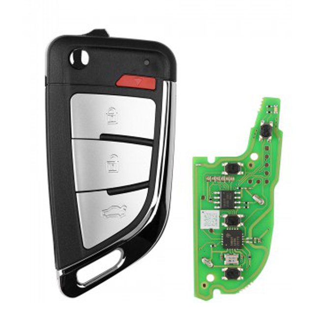 Xhorse XKKF20EN Wire Remote Key Memoeial Knife Style 3 Buttons