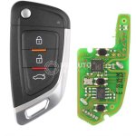 Xhorse XKKF02EN Wire Remote Key Knife Flip 3 Buttons English