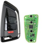 Xhorse XSKF21EN Smart Remote Key Memoeial Knife Style 4 Buttons English