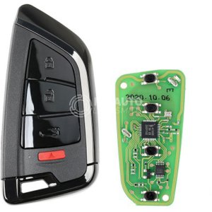 Xhorse XSKF21EN Smart Remote Key Memoeial Knife Style 4 Buttons English