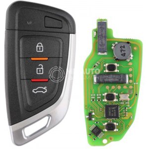 Xhorse XSKF01EN Smart Remote Key Knife 3 buttons Keyblank Inside English