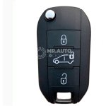 Peugeot Expert 2016-2019 Aftermarket Flip Key 3 Buttons 433MHz ID4A