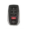 Toyota Land Cruiser 2022 Genuine Without Bag Smart Key 4 Buttons 433MHz 8990H-60460