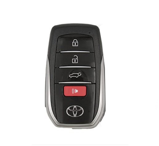 Toyota Land Cruiser 2022 Genuine Without Bag Smart Key 4 Buttons 433MHz 8990H-60460