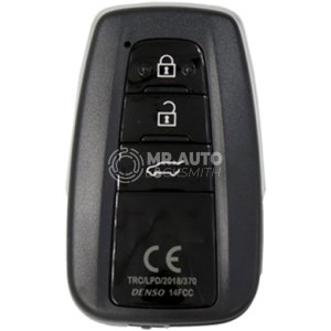 Toyota Land Cruiser Prado 2020-2023 Genuine Without Bag Smart Key 3 Buttons 433MHz 89904-60V60
