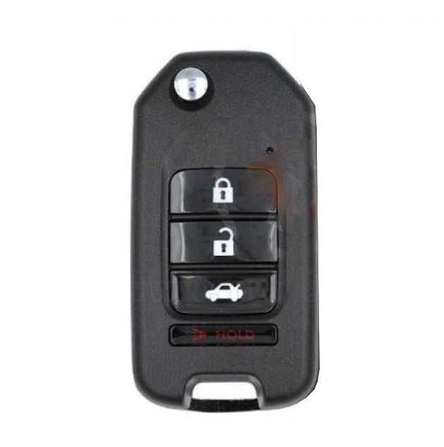 Keydiy KD Universal Flip Remote Key 4 Buttons Honda Type B10-3+1