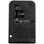 Renault 2002-2010 Aftermarket Smart Card Key 3 Buttons 433MHz 7701209132 ID46 PCF7947