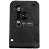 Renault 2002-2010 Aftermarket Smart Card Key 3 Buttons 433MHz 7701209132 ID46 PCF7947