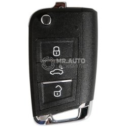 Xhorse XKMQB1EN Wire Remote Key MQB Flip 3 Buttons English