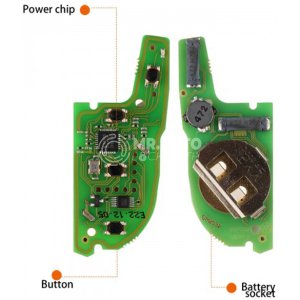 Xhorse Knife Style 4 Buttons Universal Remote Flip Smart Key for VVDI Key Tool XSKFF0EN - Image 3