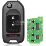 Xhorse XKHO02EN Wire Remote Key Honda Flip 2+1 Buttons English