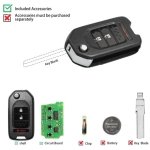 Xhorse VVDI Key Tool VVDI2 Wire Remote Key 3 Buttons XKHO02EN / XKHO22EN