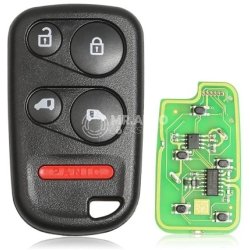 Xhorse XKHO04EN Wire Remote key Honda Separate 4 Buttons with Sliding Door Button English