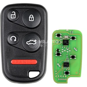 Xhorse XKHO03EN Wire Remote Key Honda Separate 4 buttons with Remote Start and Trunk Button English