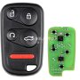Xhorse XKHO03EN Wire Remote Key Honda Separate 4 buttons with Remote Start and Trunk Button English